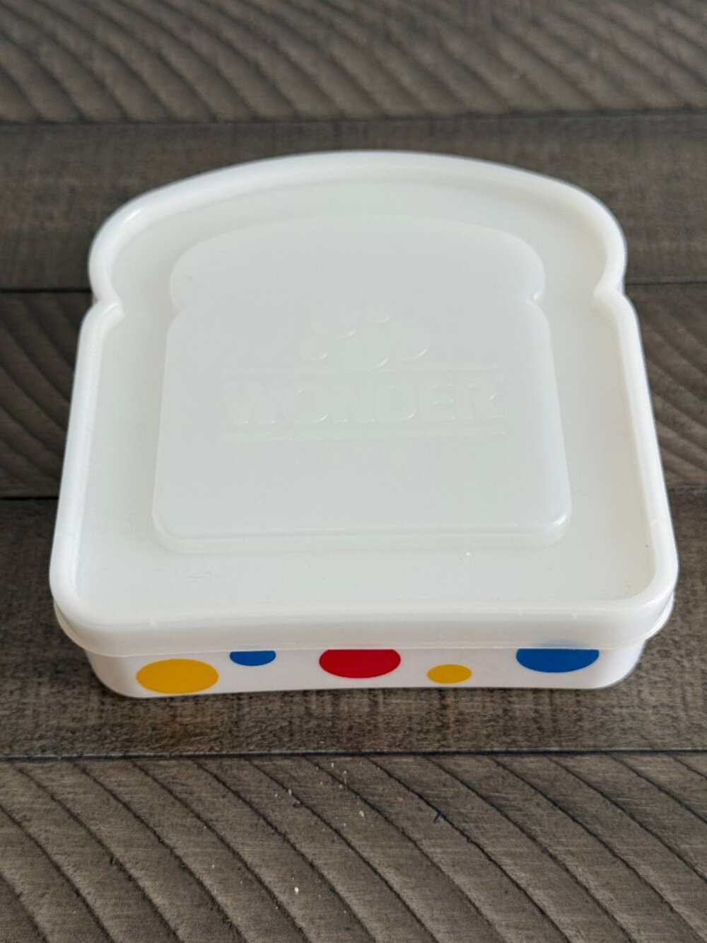 Vintage Wonder Bread Sandwich Container